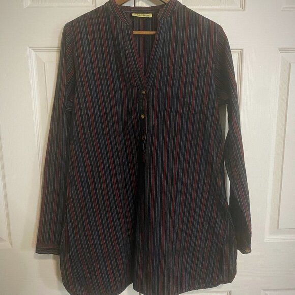 A La Tzarina - Lagenlook Ethnic Tunic Top - Picture 6 of 11